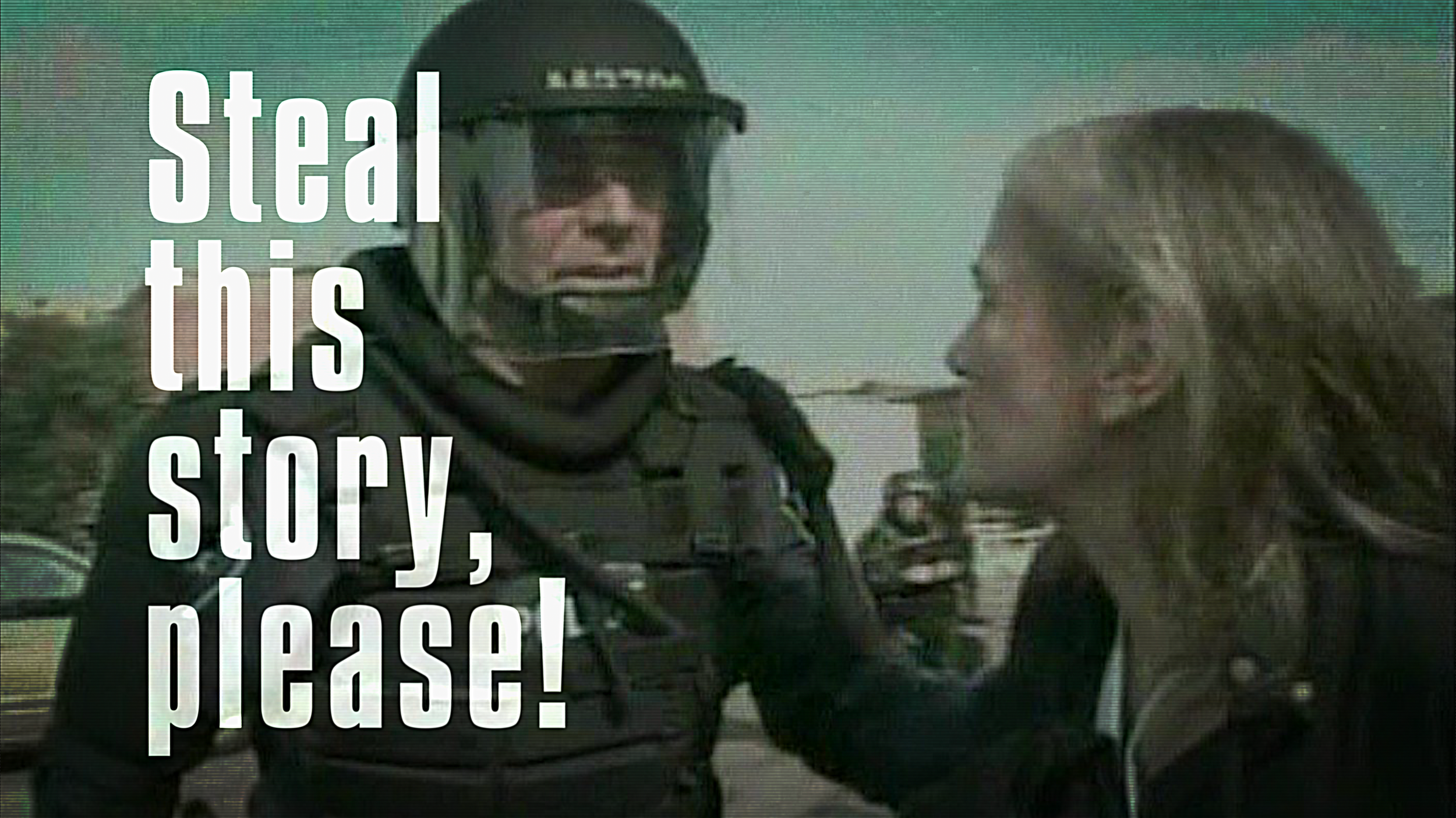 Steal This Story, Please! — film poster